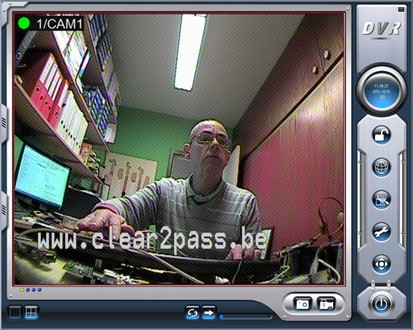 Clear2pass video overlay voor identificatie in uw camera systeem